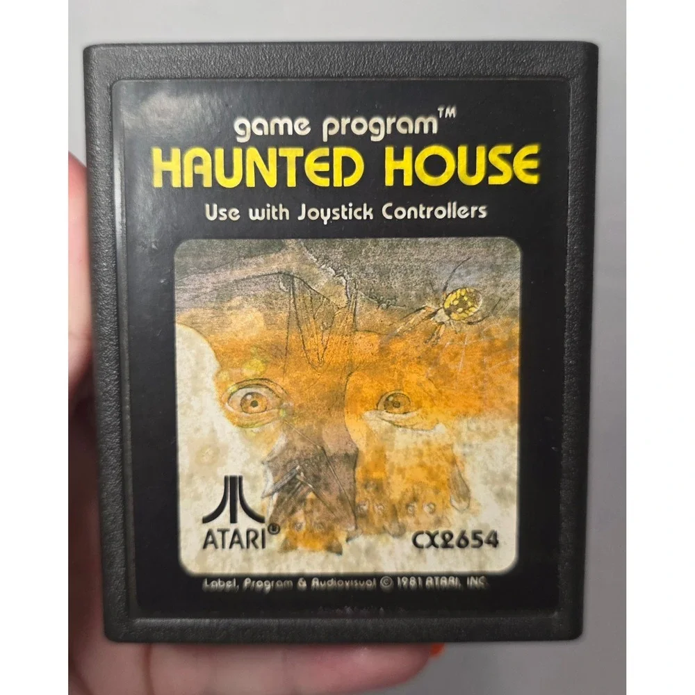 Atari‎ 2600 Haunted House CX2654 Game Cartridge Vintage